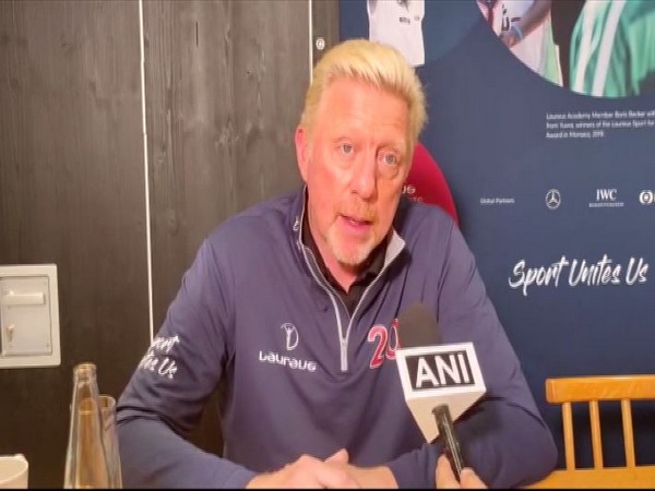 Former German tennis player Boris Becker 