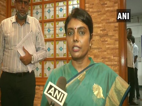 Tamil Nadu Health Secretary Beela Rajesh speaking to ANI in Chennai on Wednesday.