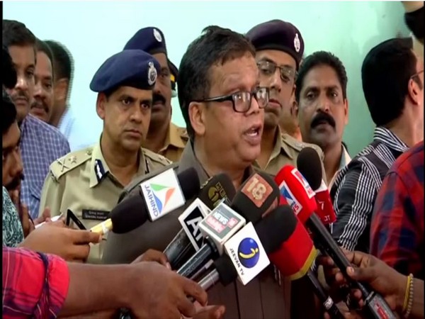 Kerala DGP Loknath Behera speaking to reporters in Thiruvananthapuram on Monday. Photo/ANI