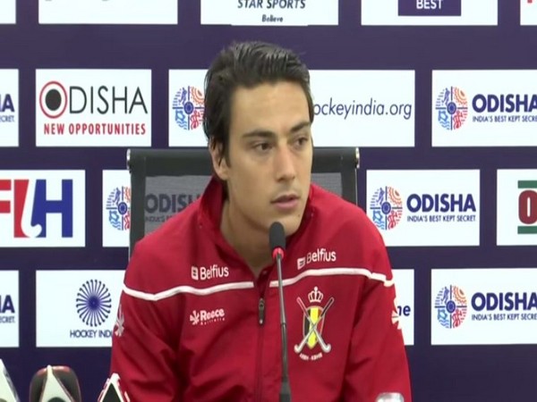 Hungary men's hockey team captain Thomas Briels