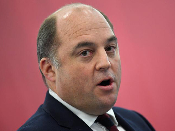 UK Defence Secretary Ben Wallace