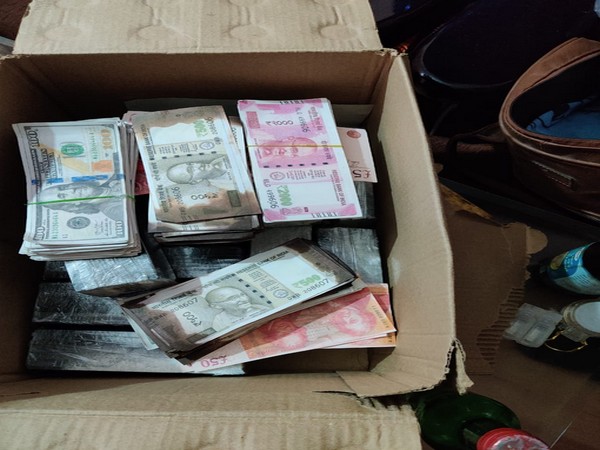 Fake cash recovered during the raid in Bengaluru on Tuesday. (Photo/ANI)