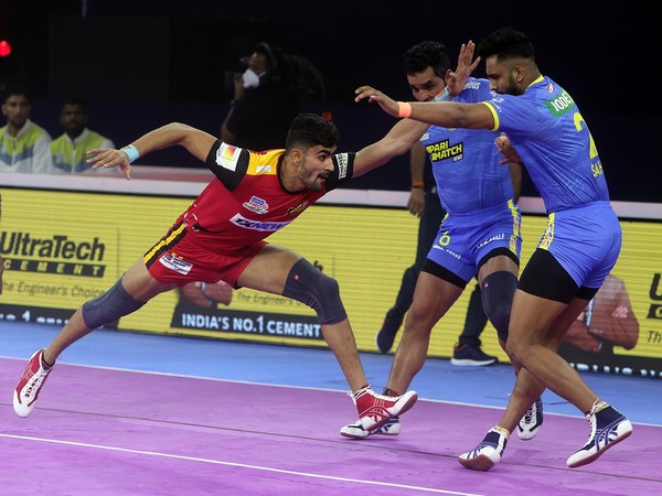  Bengaluru Bulls Bharat in action (Photo/PKL)