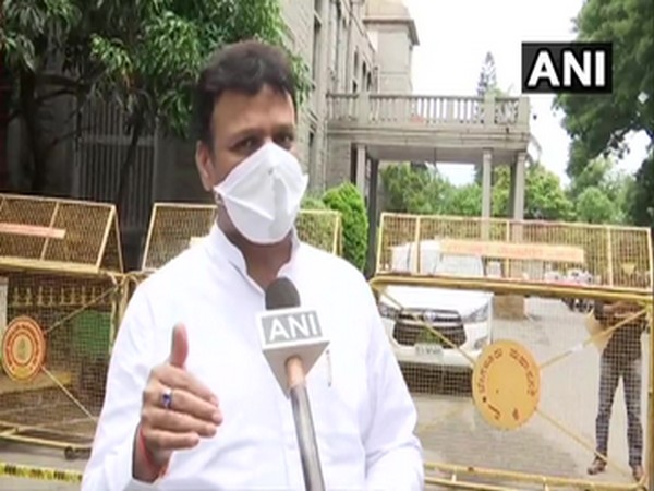 Bruhat Bengaluru Mahanagara Palike (BBMP) Mayor M Goutham Kumar speaking to ANI on Friday.