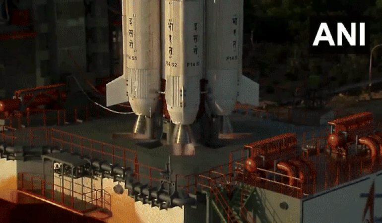 ISRO launches INSAT-3DS from Sriharikota (Photo/ANI)