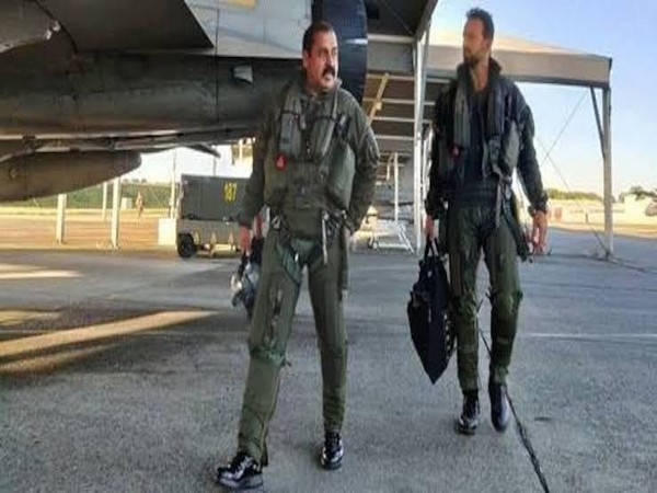 File pic of Air Chief Marshal RKS Bhadauria while flying a Rafale aircraft in France