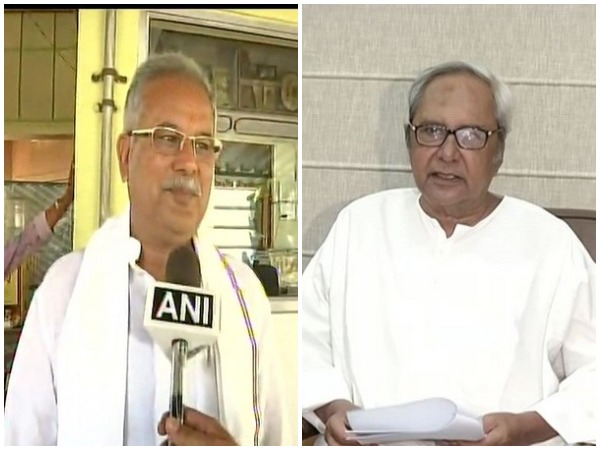 Chhattisgarh Chief Minister Bhupesh Baghel and Odisha Chief Minister Naveen Patnaik (File pic)