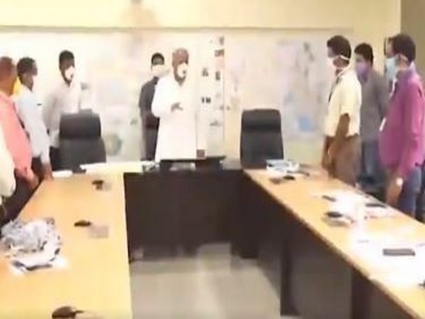 Chhattisgarh Chief Minister Bhupesh Baghel inaugurates 72-seat regular flight service from Jagdalpur to Raipur and Hyderabad on Monday. Photo/ANI