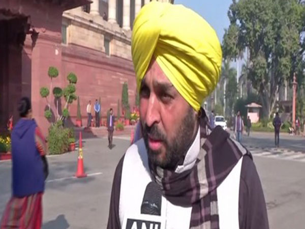 AAP state president and MP Bhagwant Mann. (File Photo/ANI)