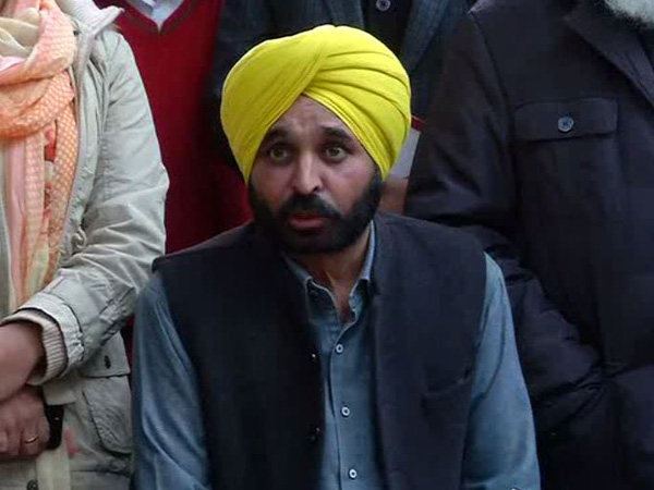 AAP MP from Sangrur Bhagwant Mann (File photo)