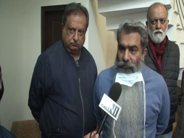 Punjab Food and Civil Supplies Minister Bharat Bhushan Ashu speaking to ANI in Ludhiana on Sunday [Photo/ANI]