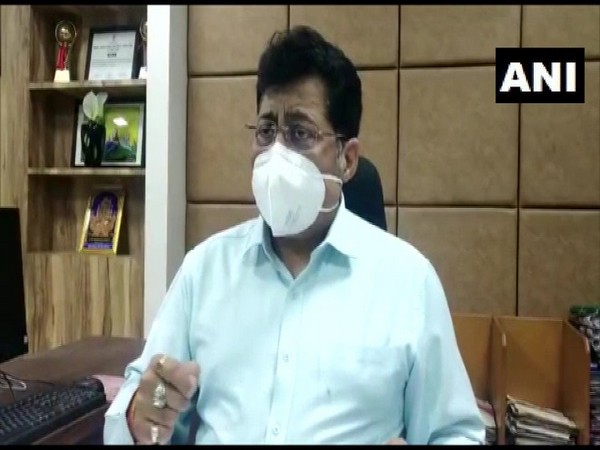 Bhilwara District Collector, Rajendra Bhatt speaks to ANI on Friday [Photo/ANI]