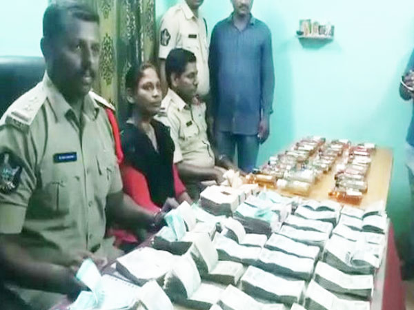 Bhimavaram police seized unaccounted money worth Rs 12 lakh on Wednesday