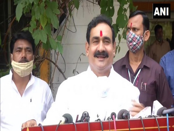 Madhya Pradesh Home Minister Narottam Mishra. Photo/ANI