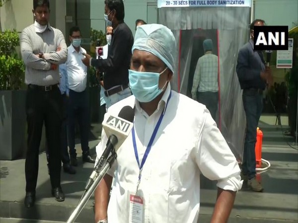    Bhopal Chief Medical Health Officer, Sudhir Dehariya talking to ANI on Saturday.