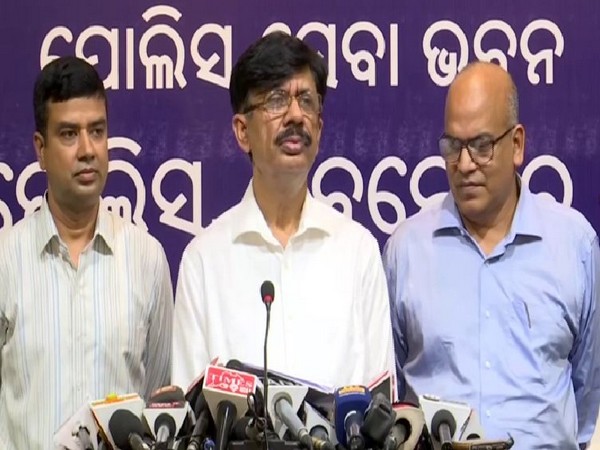 Odisha Director General of Police (DGP) Abhay at a Press conference on Thursday. Photo/ANI