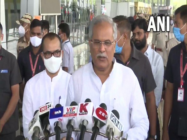 Chhattisgarh Chief Minister Bhupesh Baghel (Photo/ANI)