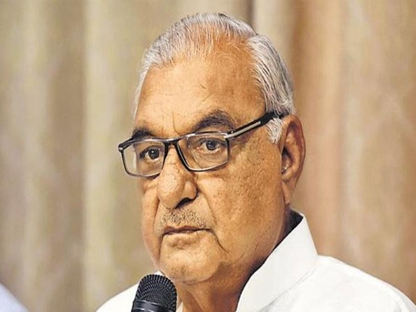 Former Haryana Chief Minister Bhupinder Singh Hooda (File photo/ANI)