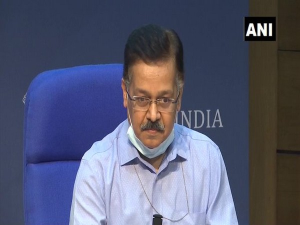 Rajesh Bhushan, Secretary, Health Ministry speaking during press conference in New Delhi on Tuesday. Photo/ANI