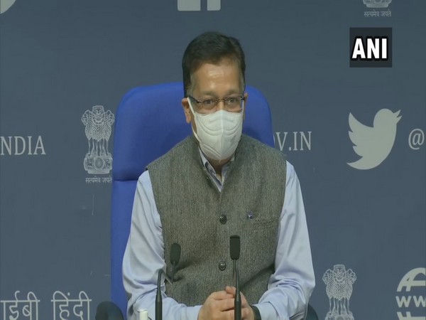 Rajesh Bhushan, Union Health Secretary during press conference on Tuesday.