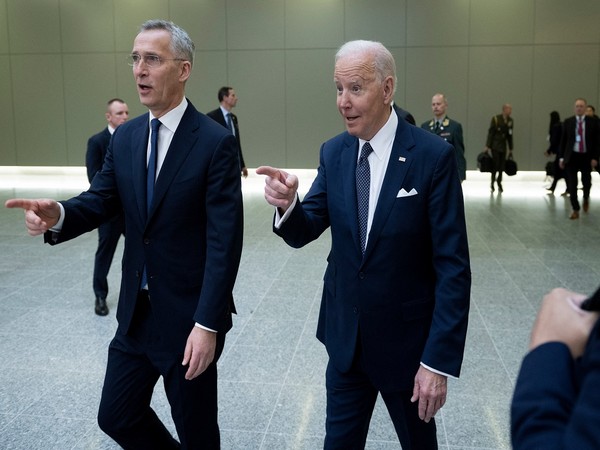 NATO Secretary-General Jens Stoltenberg with US President Joe Biden. (Photo Credit - Reuters)