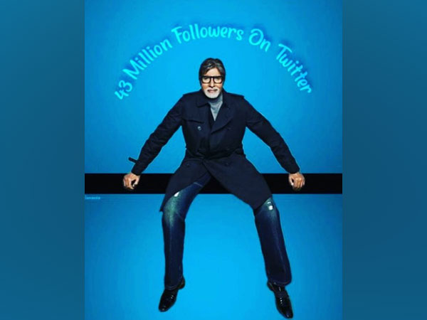Legendary actor Amitabh Bachchan garners 43 million followers on Twitter. (Image source: Instagram)