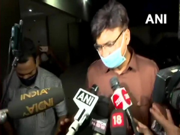 Bihar Police team, probing Sushant Singh Rajput death case, leaving from the residence of director Rumi Jaffery in Mumbai.