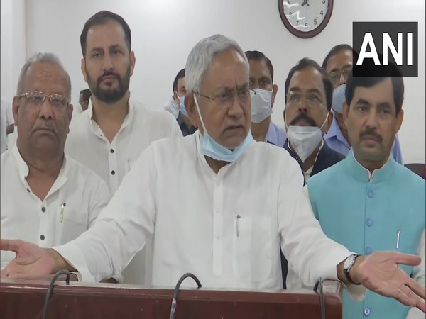 Bihar Chief Minister Nitish Kumar (Photo/ANI)