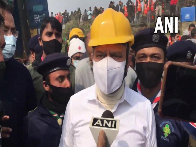 Union Railway Minister Ashwini Vaishnaw visits train accident site. (Photo/ ANI)