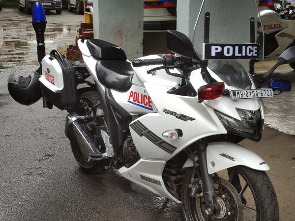 Maharashtra Traffic Police gets 10 advanced bikes under CSR. Photo/ANI