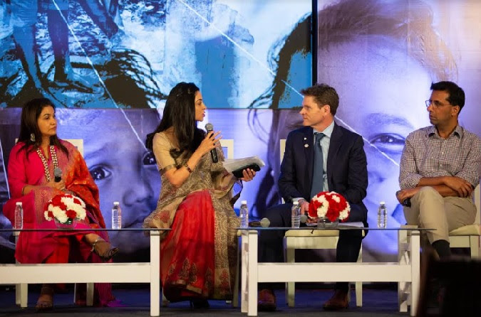 Event of the Bill & Melinda Gates Foundation in New Delhi