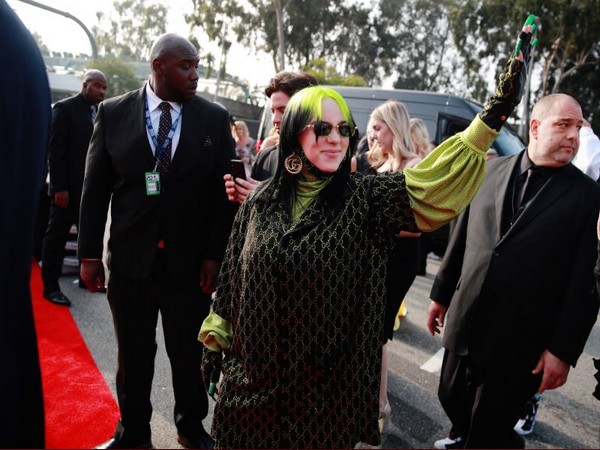 Billie Eilish stuns in green in Grammy 2020 red carpet