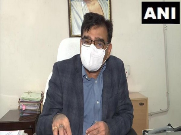 Birendra Singh, Director, Rajasthan Animal Husbandry Department speaking with ANI. (Photo/ANI)