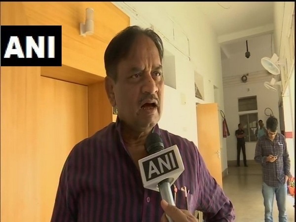 BJP's Deputy Chief Whip in Odisha Assembly Bishnu Charan Sethi speaking to ANI on Saturday. Photo/ANI