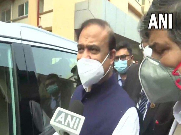 Assam CM Himanta Biswa Sarma speaking to ANI in Guwahati on Thursday. (Photo/ANI)