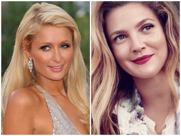 Paris Hilton and Drew Barrymore