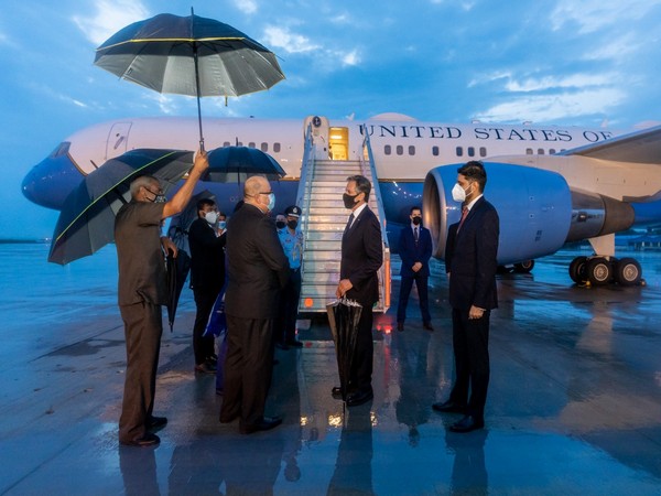 US State Secretary Anthony Blinken arrives in India (TwitterNed Price) 