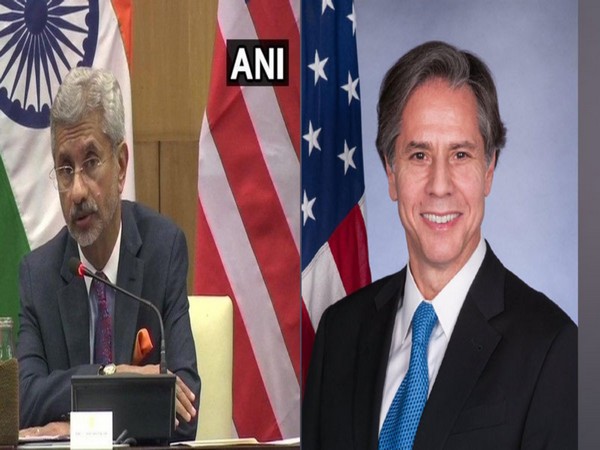 External Affairs Minister S Jaishankar and US Secretary of State Antony Blinken