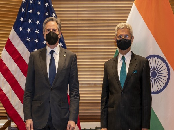 US Secretary of State Antony Blinken and External Affairs Minister S Jaishankar. (Photo Credit - Twitter)
