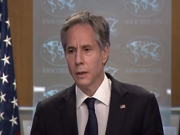    US Secretary of State Antony Blinken speaking during a press conference on Wednesday. (Photo Credit: US State Department Youtube)