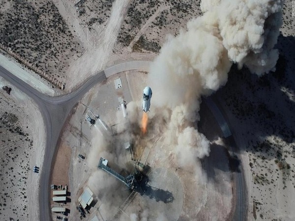 Amazon founder Jeff Bezos and his crew successfully completed a spaceflight (Photo Credit- CNN)