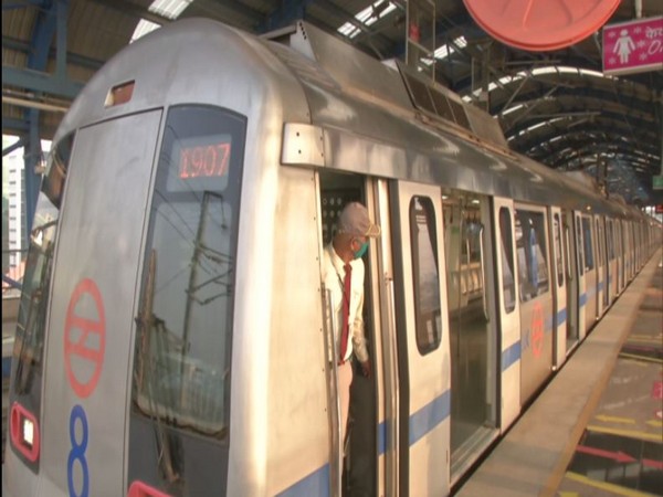 DMRC resumed services on Blue Line on Wednesday. (Photo/ANI)