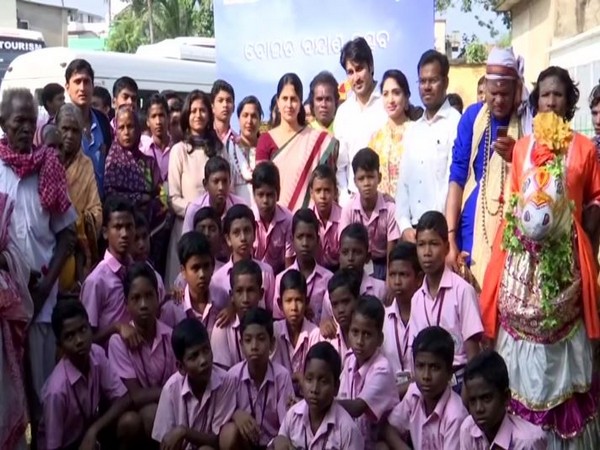 OTDC celebrates Boita Bandan Utsav with orphans and senior citizens. Photo/ANI