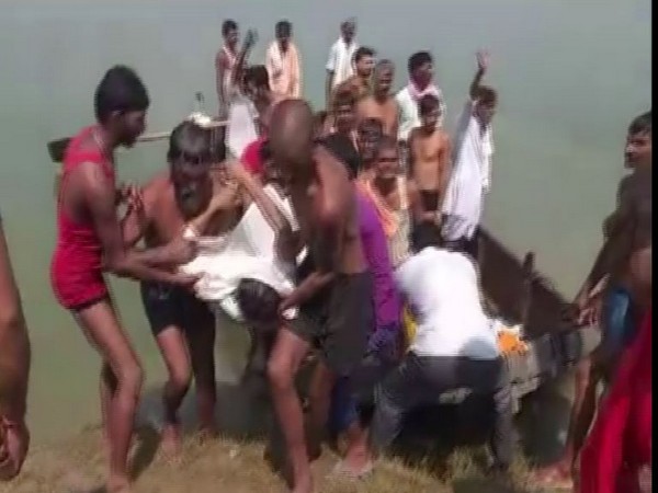 11 people died after boat capsized in Rajasthan's Kota on Wednesday. Photo/ANI