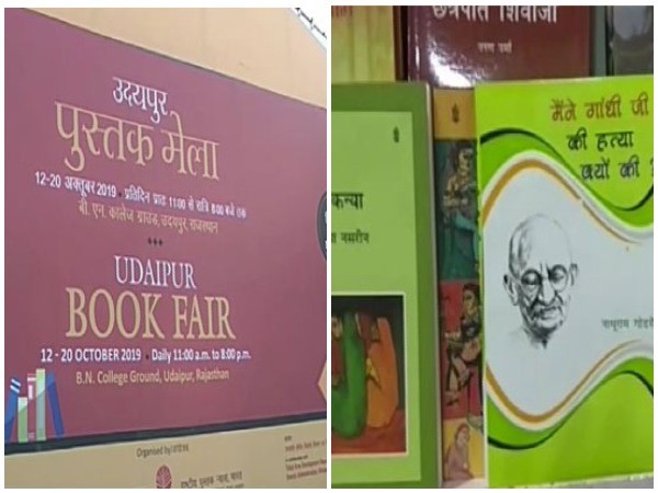 Visuals from the nine-day Udaipur Book Fair (Photo/ANI)