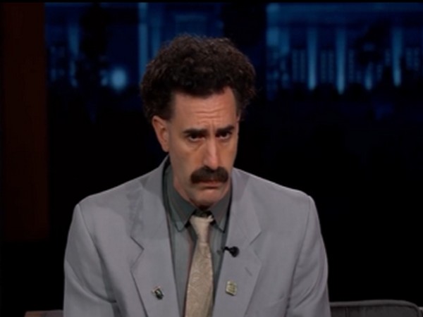 Sacha Baron Cohen as Borat (Image Source: Instagram)