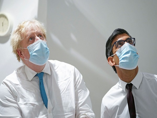 British Prime Minister Boris Johnson and Chancellor Rishi Sunak. (Photo Credit - Reuters)