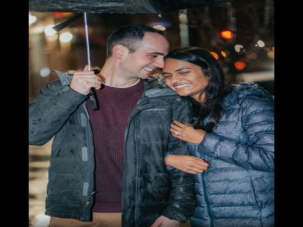 Lee Loechler, 29, and his high school sweetheart, Sthuthi David (Instagram/ yours_true_lee)