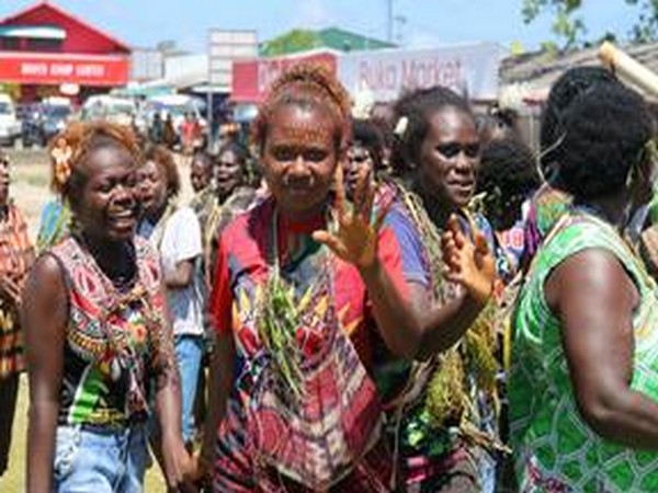Residents of Selau, Bougainville