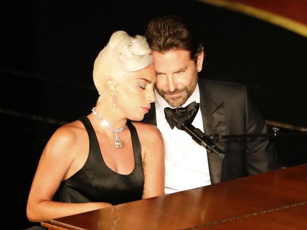 Lady Gaga and Bradley Cooper during their performance at 91st Academy Awards